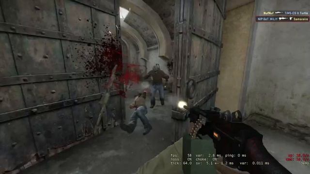 Flooky 3K with M249 on Dust 2 смотреть онлайн