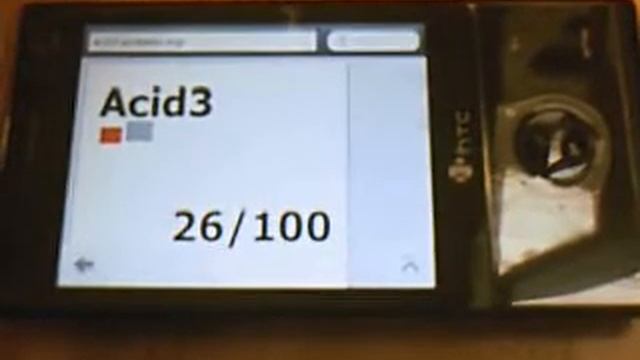 Acid 3 test / Opera Mobile 10 смотреть онлайн