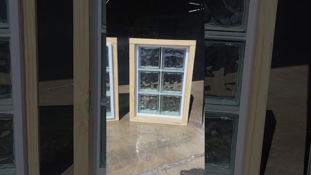 Hurricane Impact Resistant Glass Block Windows. 16" x 24" Nubio Thickset 90 смотреть онлайн