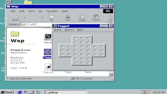 Installing the Entertainment pack in Windows 98 смотреть онлайн