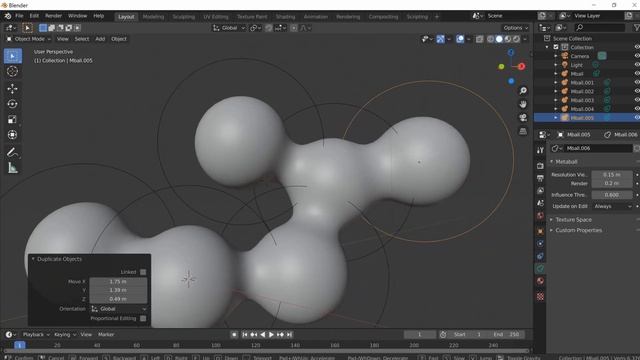 DPTV Blender Tutorial 22 (Metaballs) смотреть онлайн