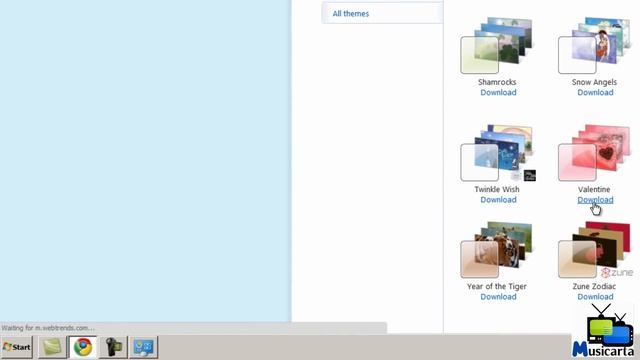 How to get Additional Themes in Windows 7 (Valentine's Day) смотреть онлайн