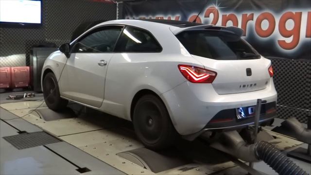 Seat Ibiza FR tsi 150 2012 reprogrammation moteur stage 1 смотреть онлайн