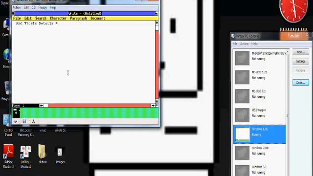 Windows 1.01 In Virtual PC смотреть онлайн