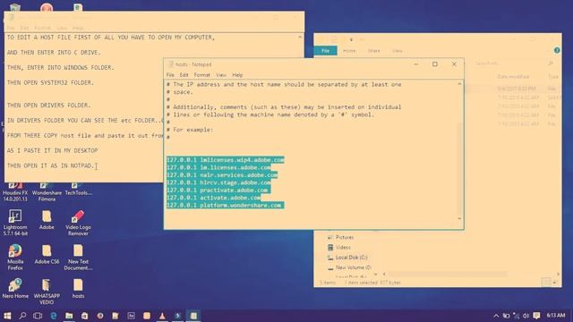 HOW TO EASILY EDIT A HOST FILE IN WINDOWS 7,8,AND 10 смотреть онлайн