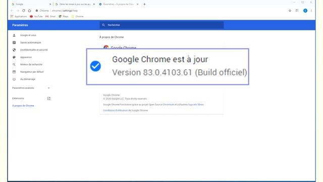 [Google Chrome] Comment mettre à jour Google Chrome ? смотреть онлайн