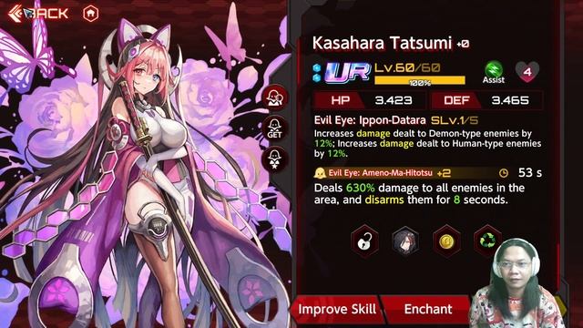 Momochi Nagi ACTION TAIMANIN Game Play Review Anime Hentai Khusus Dewasa Yang Resmi Di Playstore