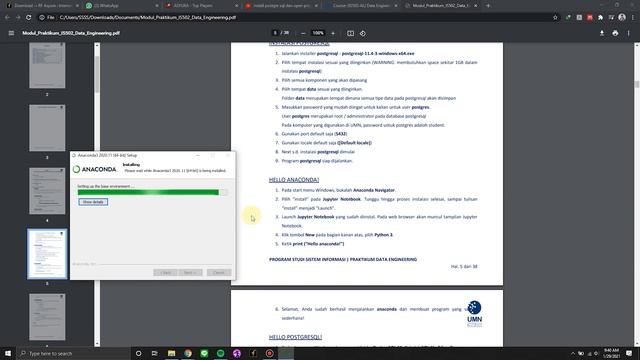 install anaconda (windows) - week 1 data engineering смотреть онлайн