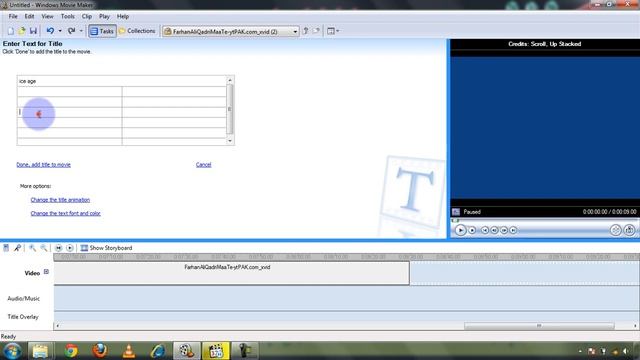 Windows Movie Maker Video Tutorial Part 14 смотреть онлайн