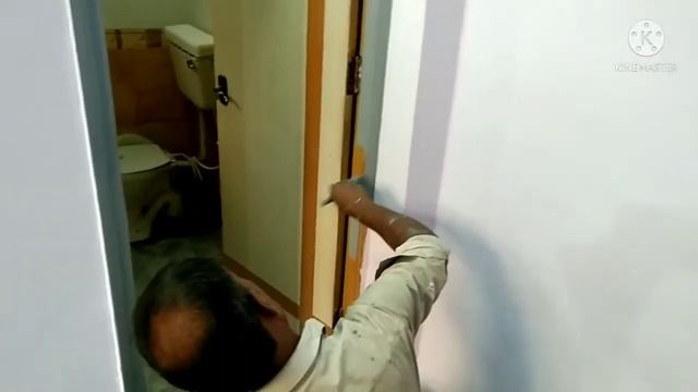 House distemper painting and enamel paint on doors and windows | Shalimar Garden | By True Paints смотреть онлайн