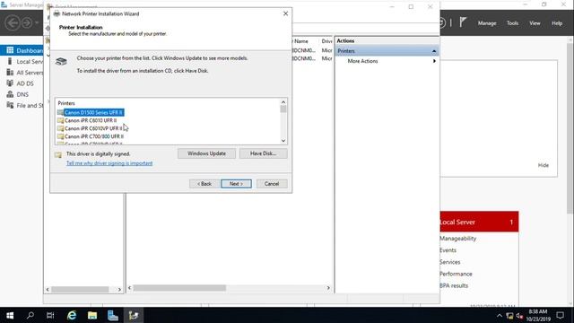 Windows 2016 Server How To Use Print Management смотреть онлайн