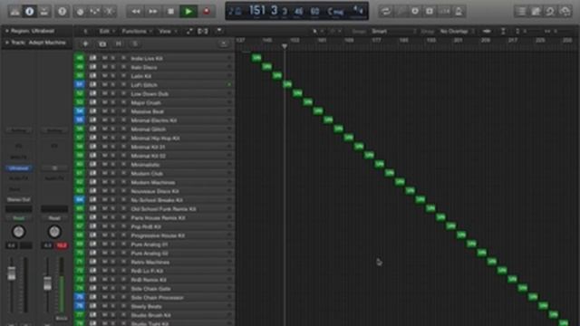 All Logic Pro X Ultrabeat drumkits - one by one смотреть онлайн