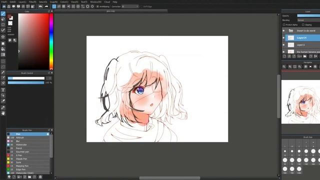 Desire ) Anime Speedpaint смотреть онлайн