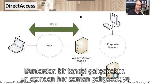 Windows 7 Ders 6.2 - Direct Access смотреть онлайн