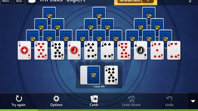 Microsoft Solitaire Collection: TriPeaks - Expert - November 7, 2019 смотреть онлайн
