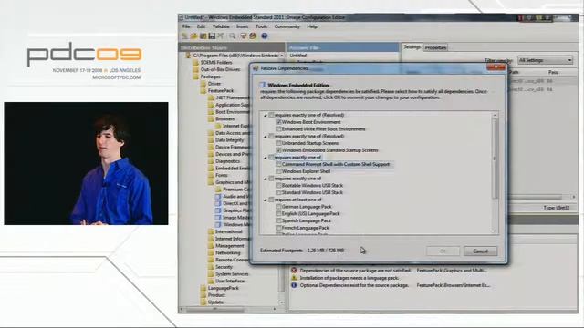 PDC 2009 New Developer Tools in Windows Embedded Standard 2011 смотреть онлайн
