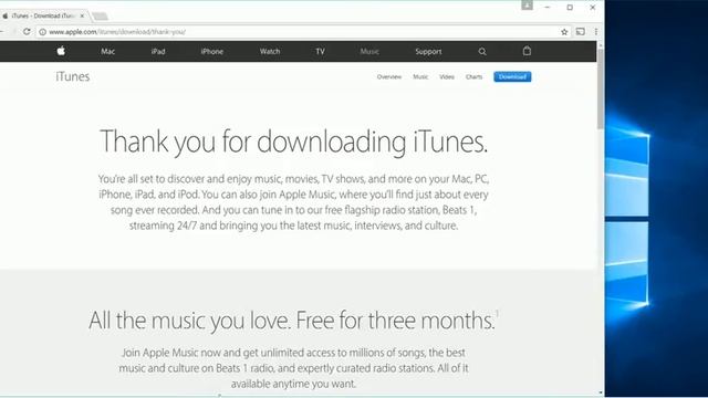 Install iTunes on windows machine смотреть онлайн