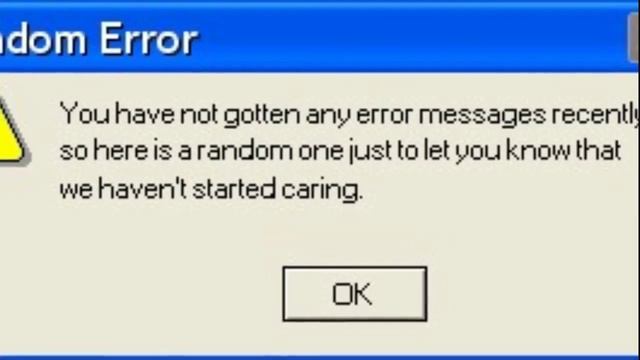 Weird Window's errors смотреть онлайн