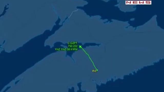 Queen's tribute to victims, RCMP, frontline officers, Pilot makes heart in Sky to pay tribute to vi смотреть онлайн