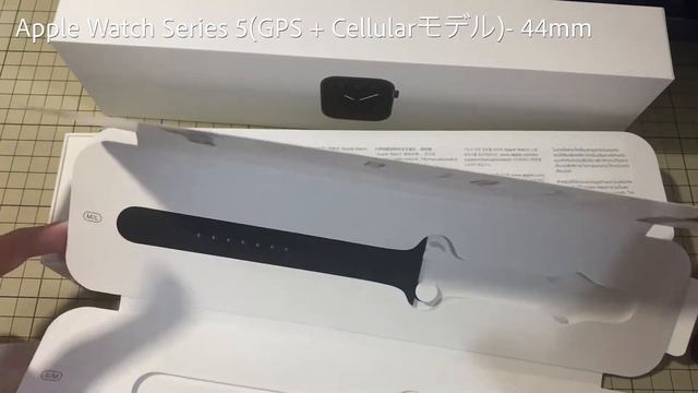 [開封レビュー]Apple Watch Series 5(GPS + Cellularモデル)- 44mmスペースグレイアルミニウムケースとブラックスポーツバンド смотреть онлайн
