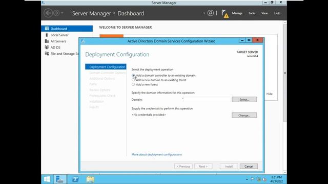 installing and configuring active directory domain services in windows servers 2012 r2 смотреть онлайн