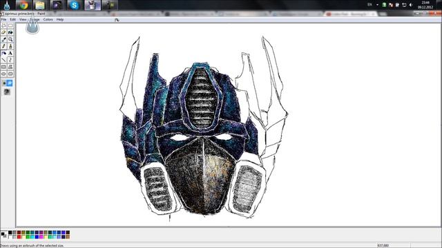 IceMan-Studio - Optimus Prime in Paint 98 смотреть онлайн