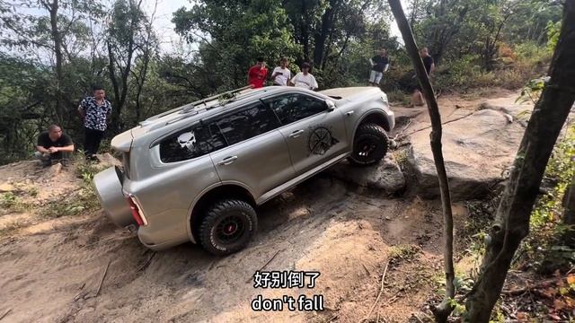 坦克500翻越頂級巨石！絞盤都快拉斷了！ #坦克500#越野#offroad#tank500