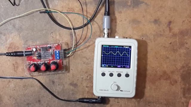 Geekcreit XR2206 function signal generator DIY kit tested for Banggood.com смотреть онлайн