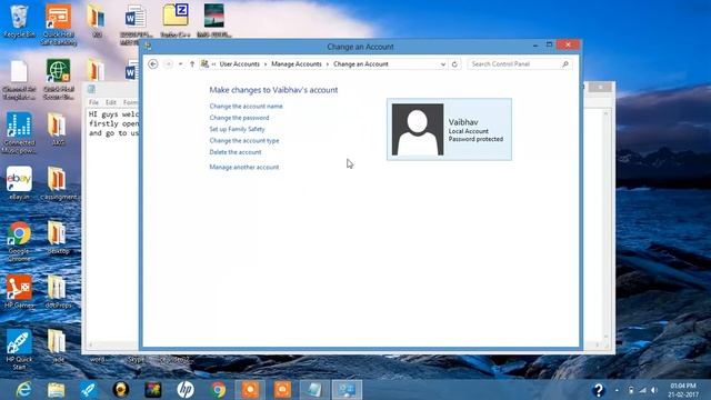 How to delete user/ local account in windows 8 and windows 8.1 | Technical Vab смотреть онлайн