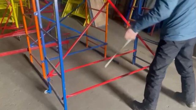 Помост малярный ПМ-200 для строительных и монтажных работ #конструкт смотреть онлайн