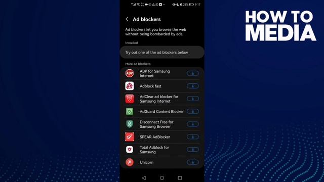 How to Download Ad blocker on Samsung Internet Browser смотреть онлайн