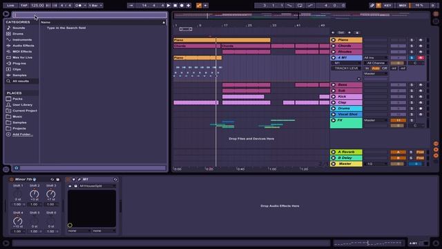 How to make Classic M1 House Piano Chord [Tutorial] смотреть онлайн