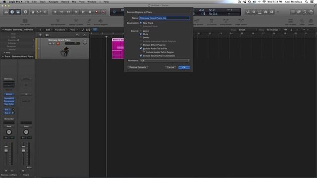Como Convertir Midi A Audio - Logic Pro X - La forma Mas Rapida Y Efectiva смотреть онлайн