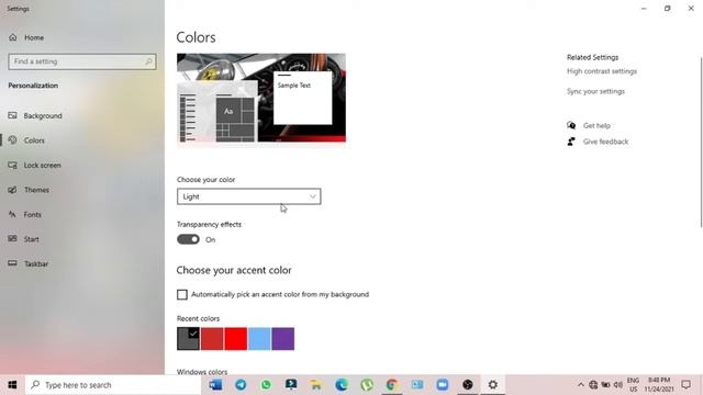 How To Enable Dark Mode On Windows 10 | 2021 | смотреть онлайн