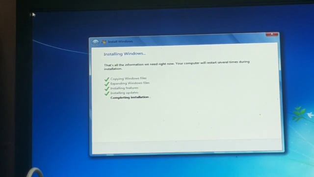 window7 installation смотреть онлайн