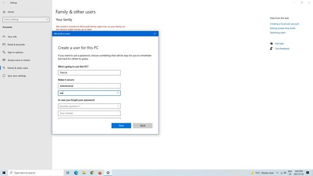 How To Add and Remove A User in Windows 10 in 2021 смотреть онлайн