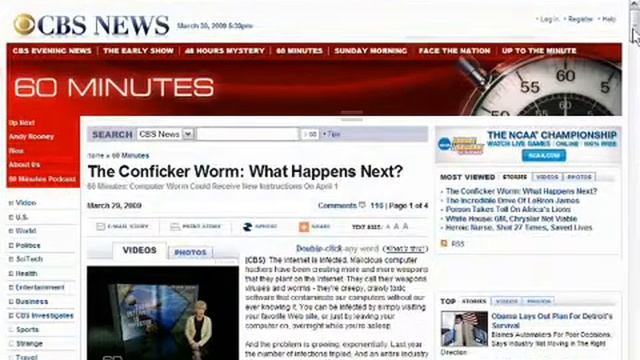 Conficker Worm How To Remove It смотреть онлайн