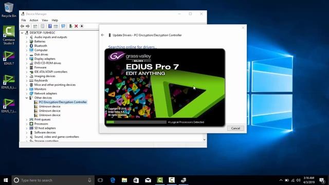WINDOWS DRIVER INSTALL | EDIUS INSTALL | WINDOWS DRIVER KNOWLEDGE смотреть онлайн