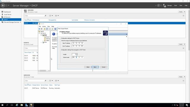 Installing DHCP Feature on Server 2016 смотреть онлайн