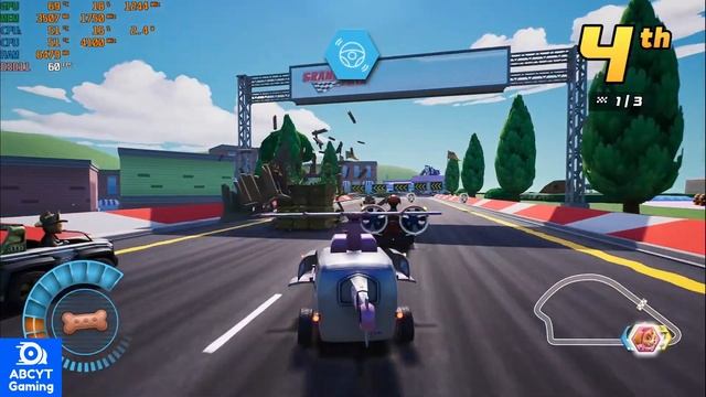 Paw Patrol Grand Prix Gameplay And Benchmark Ryzen 4350g RX 570 смотреть онлайн