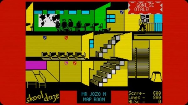 ZX Spectrum Games - Skool Daze