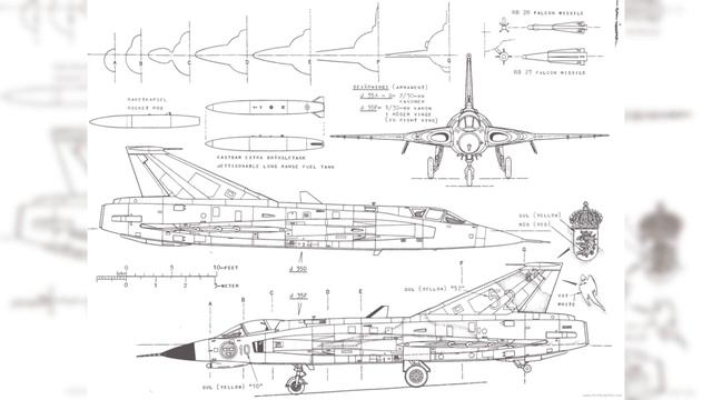 What Was The Saab J-35 Draken?