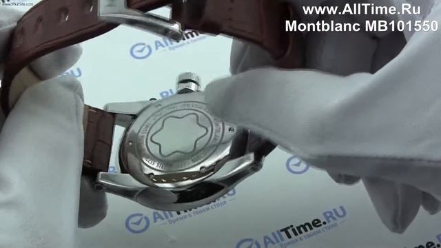 Обзор. Мужские наручные часы Montblanc MB101550 смотреть онлайн