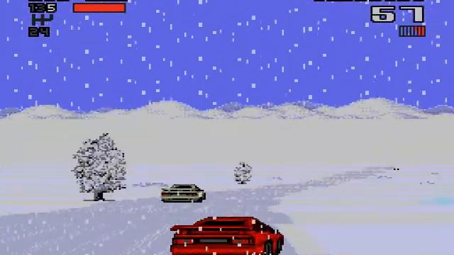 Lotus II RECS Sega Genesis © 1993 Electronic Arts