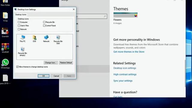 WINDOWS 10 – SHOW "This PC" ICON ON DESKTOP смотреть онлайн