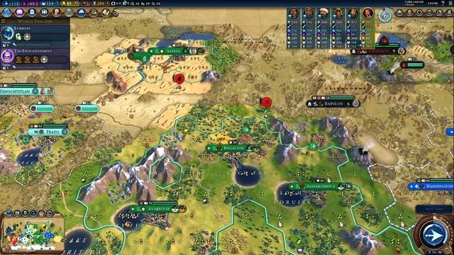 Let's Play Civilization VI: New Frontier Pass, New Leader Ambiorix of Gaul!! Part 4 смотреть онлайн