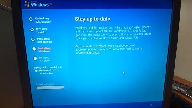 Installing Windows XP SP3 on Celeron Desktop (3rd Feb 2020) смотреть онлайн