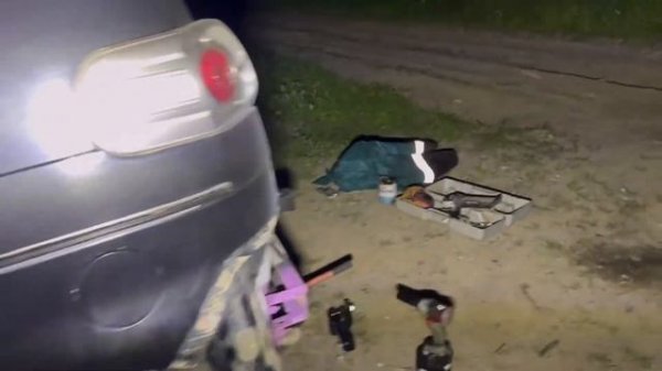 Самодельное прицепное устройство на Toyota Porte 4wd