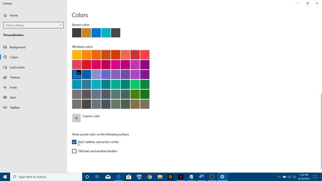 Fix Windows 10 Taskbar Color and Start Menu Color to Default After Windows 10 1903 & 1909 Update смотреть онлайн