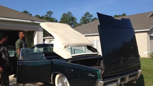 1966 Lincoln continental, convertible. First day home!!! Happy Father's Day to me! смотреть онлайн